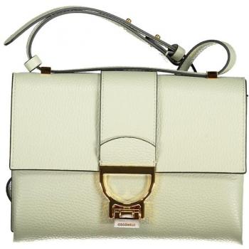 Coccinelle Green Leather Handbag - Cross Body Bag, Shoulder Bag, Female, Size: ONE SIZE, Features: Leather material, Pockets