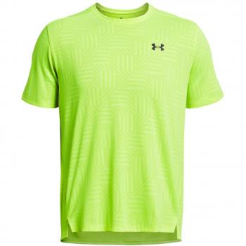 Under Armour Camiseta Técnica Vent Geotessa Verde S Regular Hombre