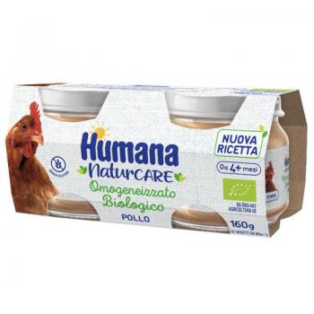 Humana Natur Care Homogeneizado Pollo Eco +4M 2x80g