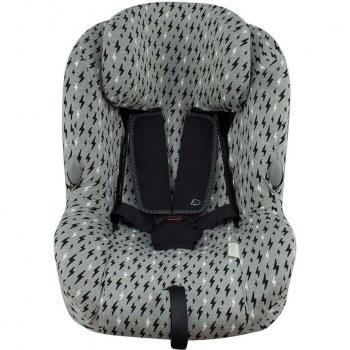 Funda para silla de coche JYOKO compatible con Bebe Confort Milofix Jyoko Black Rayo