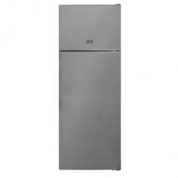 Frigorífico Newpol NWFR144X Inox 145 cm, 2 puertas, Less Frost, Clase E, 213 litros, control mecánico, cajón extra grande