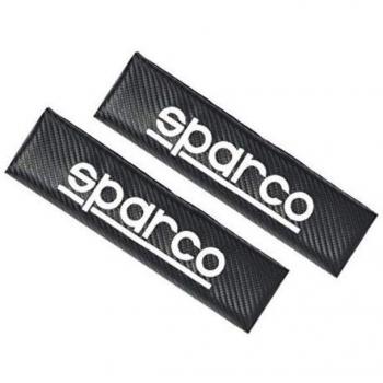 Almohadillas para Cinturón de Seguridad Sparco Carbono