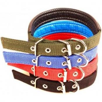Collar para perros en diferentes colores (38 x 2 cm) mod. PHOENIX - TALLA S Azul