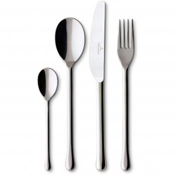 Villeroy & Boch Udine Cubertería, Para hasta 6 personas, 24 piezas, acero inoxidable