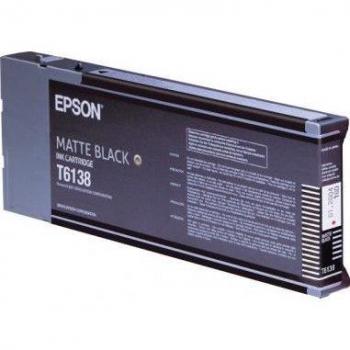 Epson T6138 Original Matte Black Ink Cartridge (110ml) for Stylus Pro 4400/4450/4800/4880