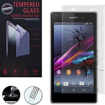 Sony Xperia Z1, L39H, C6902 C690 C6906 C6943: 1-Protector de pantalla de vidrio templado