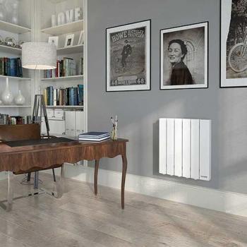 Radiador eléctrico horizontal THERMOR Baléares 2 - Calor suave - 500W - Blanco - Ref. 492411