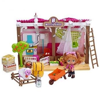 Barriguitas - Casa rural, muñeca con casa y accesorios