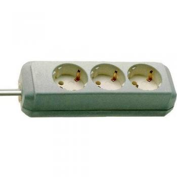 Brennenstuhl Eco-Line regleta de enchufes con 3 tomas de corriente