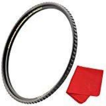 72mm X4 UV Filter For Camera Lenses - UV Protection Photography Filter with Lens Cloth - MRC16, SCHOTT B270, Nano Coatings, Ultra-Slim, Weather-Sealed by Breakthrough Photography