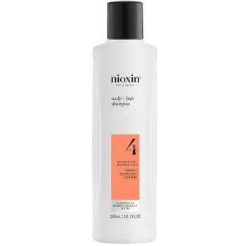 Nioxin System 4 Scalp & Hair Shampoo for Damaged and Colour-Treated Hair 300 ml