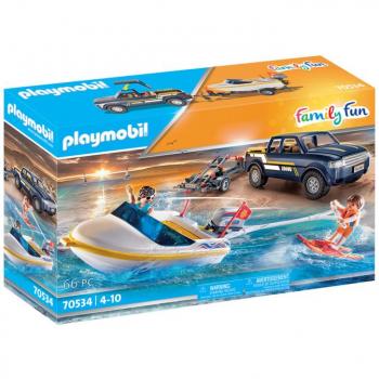 Playmobil Pick-Up con Lancha