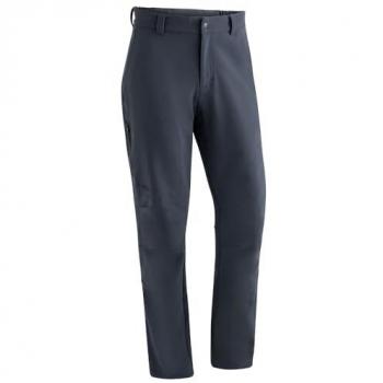 Men's Regular Fit Outdoor Trousers Herrmann by Maier Sports, Size 34, Short Length, Warm and Durable Hiking Pants in Grey