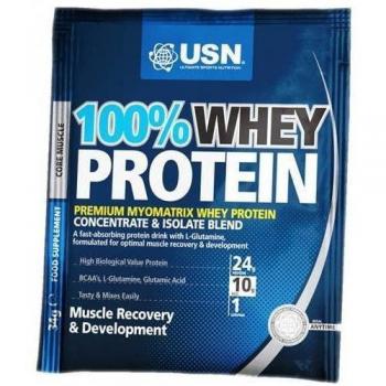 USN 100% Whey Protein Chocolate Single servings