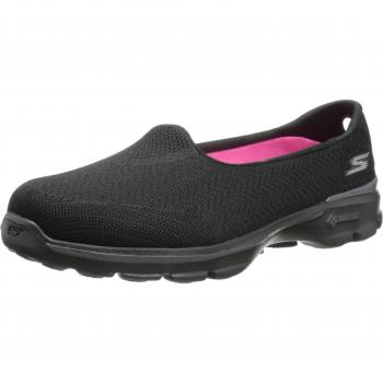 Skechers Go Walk 3 Insight - Zapatillas De Deporte Mujer, Negro