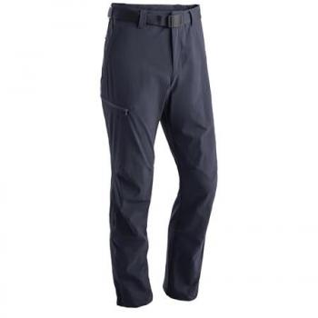 Maier Sports Men's Nil Outdoor Hiking Pants, Size 64, Breathable with Roll-Up Function, Dark Blue