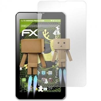 atFoliX Protección de Pantalla Prestigio MultiPad Wize 3037 3G Lámina protectora Espejo - FX-Mirror con efecto espejo
