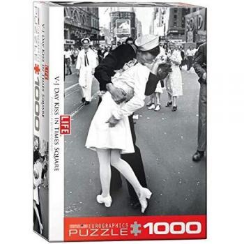 EuroGraphics LIFE Magazine Kissing on VJ Day Puzzle