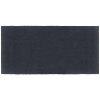 Felpudo de fibra de coco gris oscuro 100x200 cm