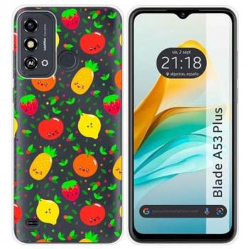 Funda de Silicona para ZTE Blade A53 Plus con Diseño de Frutas 01