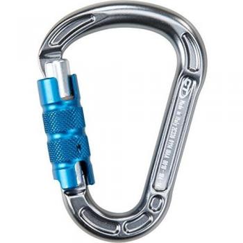 Climbing Technology Concept TG - Mosquetón de Escalada con Seguro, Color Gris
