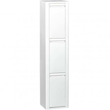 Duett - Cubo de basura blanco 3 compartimentos
