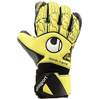 uhlsport Supersoft Bionik Guantes de Portero, Unisex Adulto, Amarillo