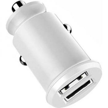 Minicargador USB de coche 15W con 2 puertos, carga rápida QC, compatible con iPhone 13, 12, iPad, Airpods, Huawei, Samsung y Xiaomi
