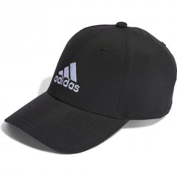 Gorra de Béisbol Ligera con Logo Bordado Adidas Negra/Blanca