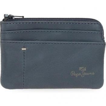 Monedero de piel Staple Azul marino Pepe Jeans