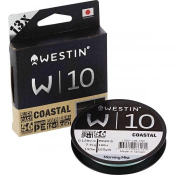 Trenzado Westin W10 Coastal Mist 150m - 0.205mm, Resistencia 13.2kg