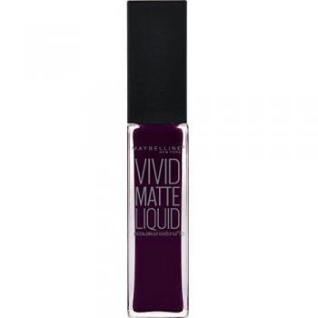 Labial Líquido Mate Vivid 45 Ciruela Poseída - Gemey Maybelline