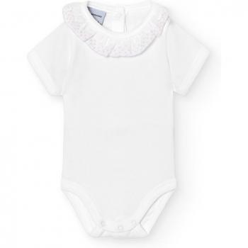 BABIDÚ - Pack de 2 bodys manga corta cuello batista