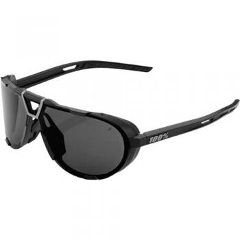 Gafas de ciclismo 100% Westcraft negro mate con lentes ahumadas, unisex adulto, talla única