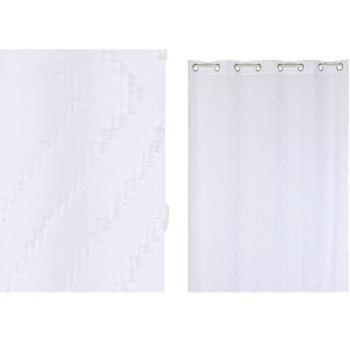 Cortina Home Esprit Bordada Blanca 140 x 260 cm