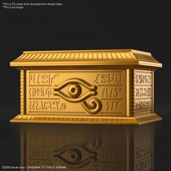 Sarcófago Dorado Yu-Gi-Oh! para Rompecabezas del Milenio - Maqueta de Plástico ULTIMAGEAR