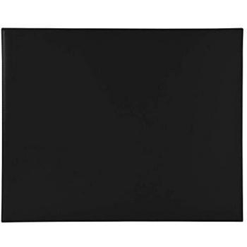Sous-Main Soho Negro 50x40 cm - Simil Piel, Fabricado en Francia