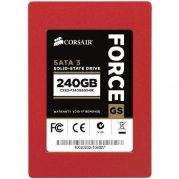 Corsair Force GS - Disco duro sólido interno SSD de 240 GB, rojo