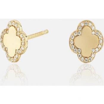 Pendientes Cube Flor ITEMPORALITY SEA-401-061-UU Mujer oro