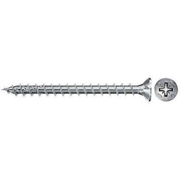 fischer Power-Fast II - caja de tornillos especiales para madera 6x35mm, para atornillado de maderas, conexión de maderas macizas o fijación de piezas a la madera ,200 ud