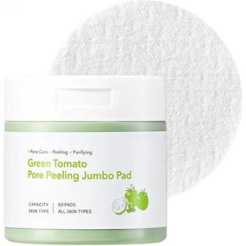 Green Tomato Pore Peeling Jumbo Pads - 60 Count Exfoliating Treatment