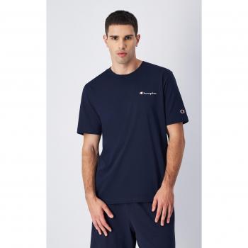 Camiseta de hombre Champion azul de algodón talla S