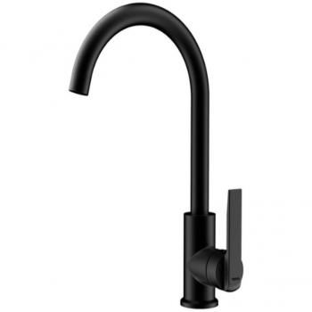 Grifo de Cocina Teka IN 915 Mezclador Monomando Caño Alto Color Negro