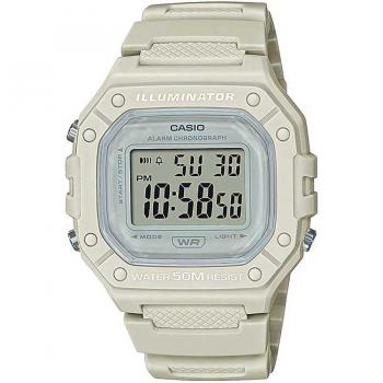 Reloj de pulsera CASIO - W-218HC-8A con correa color Dial