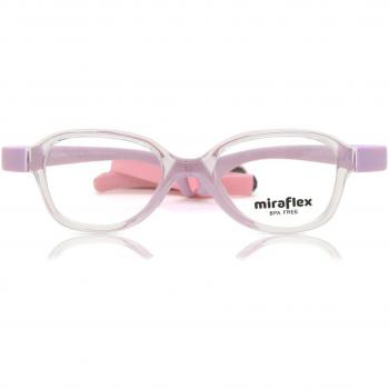 Miraflex MF4006 Kids L120 Kids' Eyeglasses Clear Size 40 - Blue Light Block Available