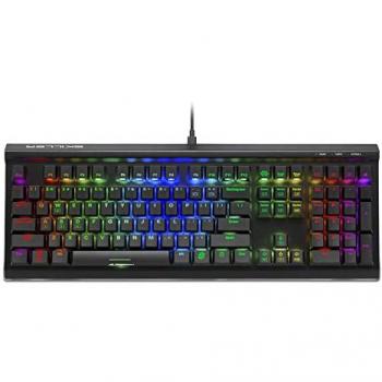 Sharkoon SKILLER SGK60 Teclado para Gaming USB QWERTY Inglés de EE. UU. Negro