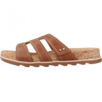 Sandalias de Mujer Clarks Yacht Coral Marrón