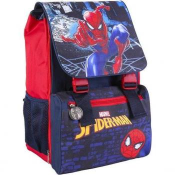 Mochila Escolar Grande Extensible Spiderman 40 x 28 x 14 cm