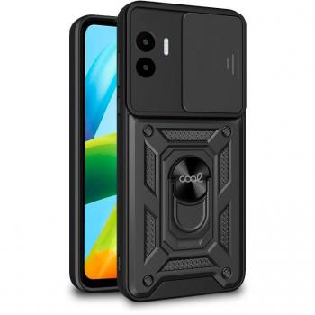 Cool Funda Hard Ring Negra para Xiaomi Redmi A1