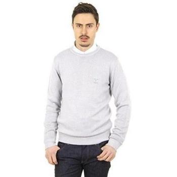 Versace 19.69 Jerséis/Suéter De Cuello Redondo Para Hombre 9802 Girocollo Grigio Medio